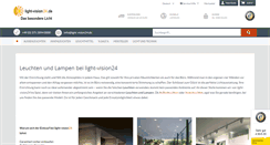 Desktop Screenshot of light-vision24.de